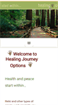Mobile Screenshot of healingjourneyoptions.com
