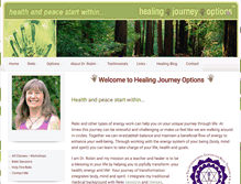 Tablet Screenshot of healingjourneyoptions.com